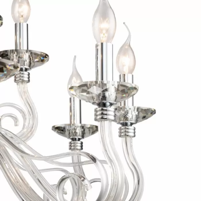 CLN116-15 Lustra Classy Cellini 15x40w E14/H80-150cm D85cm - img 7