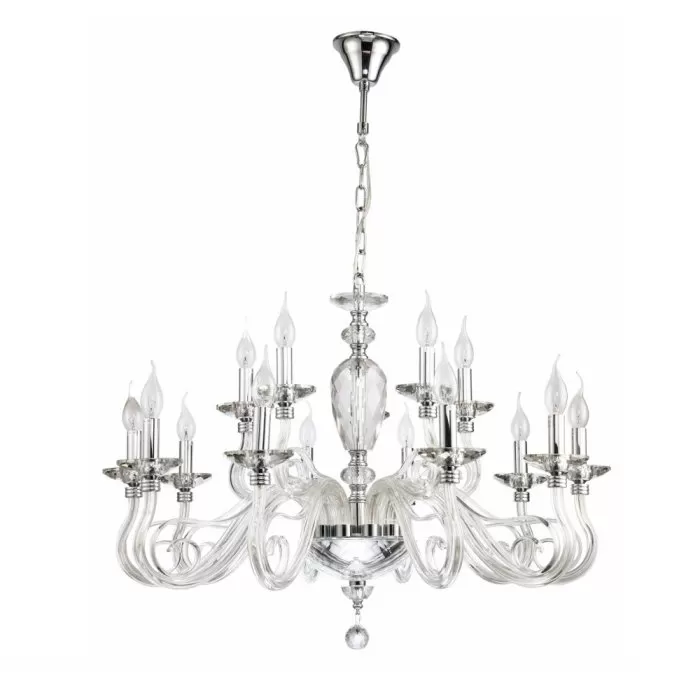 CLN116-15 Lustra Classy Cellini 15x40w E14/H80-150cm D85cm - img 1