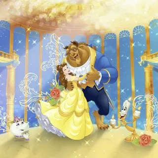 8-4022 Beauty and the Beast 368*254cm