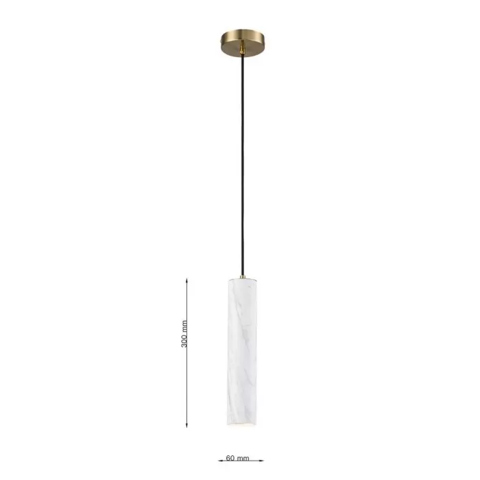 LP5199-1P Suspensie white MARBLE Lampardi - img 3