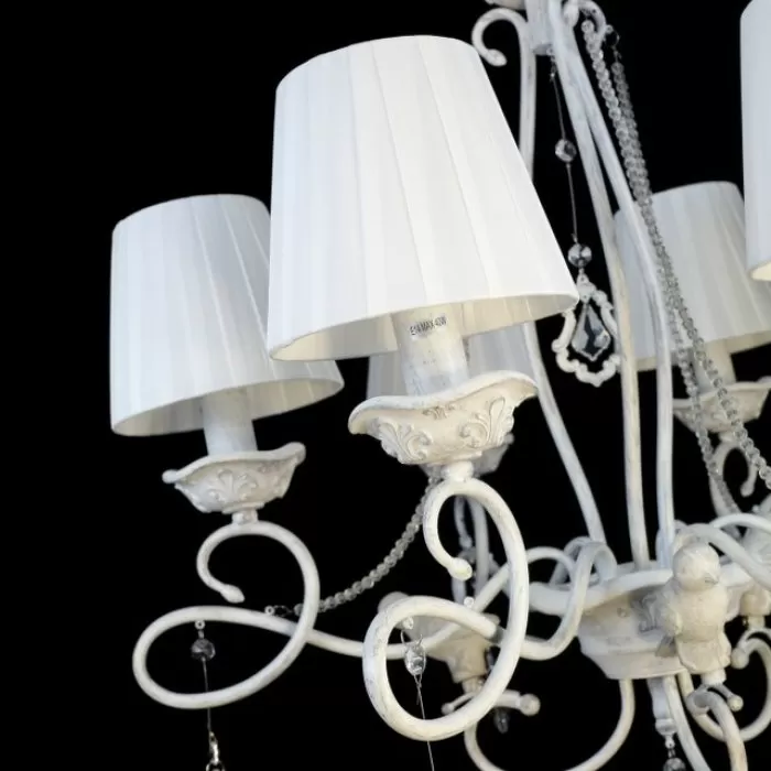 LP264-6  Lustra Bird Lampardi 6x40w E14/ H65-110cm D66cm - img 4