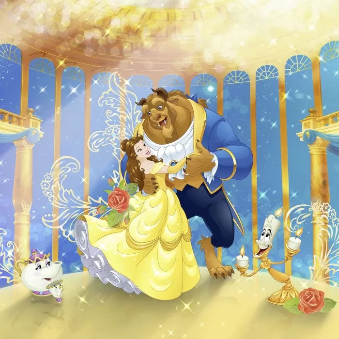 8-4022 Beauty and the Beast 368*254cm - img 1