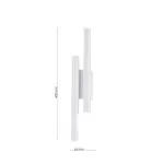 LP763-4W Aplica Thin Lampardi D25*300mm/IP20 4*G9 - img 3