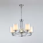 LP526-5 Lustra Milton Lampardi 5x40w E27/ H40-110cm D50cm - img 2