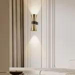 LP5248-2W Aplica Torin Lampardi 90*70*150MM/GU10*2 bk - img 2