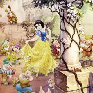 4-494 Dansing Snow White 184*254cm