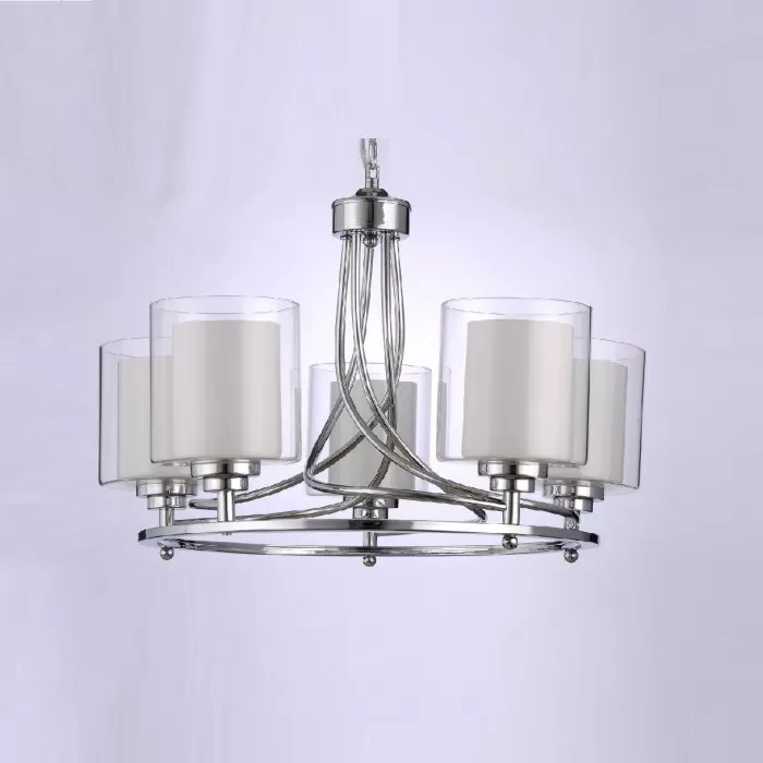 LP526-5 Lustra Milton Lampardi 5x40w E27/ H40-110cm D50cm - img 5