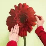 17011 Stiker Gerbera 115*30cm - img 2