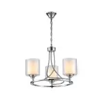 LP526-3 Lustra Milton Lampardi 3x60w E27/ H40-110cm D45cm - img 1