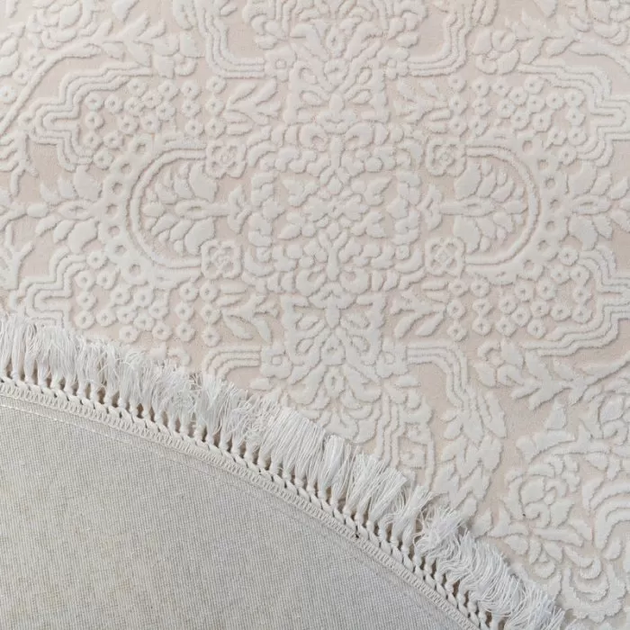 1861D_A1435 Cream/ Bej Covor Aysil 200 x 290_Oval - img 5