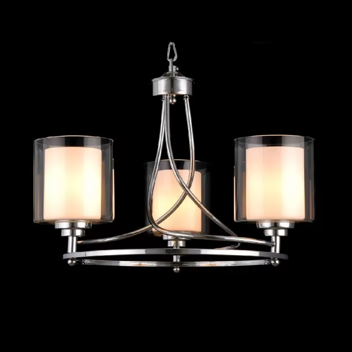 LP526-3 Lustra Milton Lampardi 3x60w E27/ H40-110cm D45cm - img 2